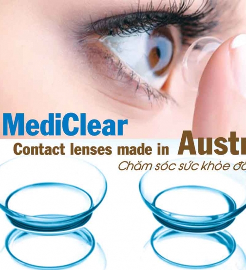 Kính Áp Tròng Úc - Contact lens Mediclear